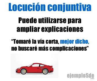 Mejor dicho rectifica o precisa lo anterior. En este ejemplo funciona como reformulador; el rótulo general de la imagen no describe su categoría con precisión.